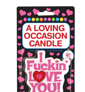 I F*Ckin Love You Candle CP-978