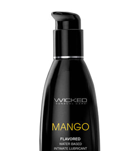 Aqua Mango Flavored Water Based Intimate Lubricant - 2 Fl. Oz. WS-90462