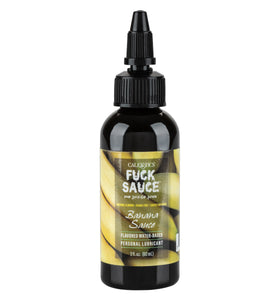 Fuck Sauce Flavored Water-Based Personal  Lubricant - Banana - 2 Fl. Oz. SE2410101