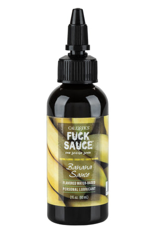 Fuck Sauce Flavored Water-Based Personal  Lubricant - Banana - 2 Fl. Oz. SE2410101