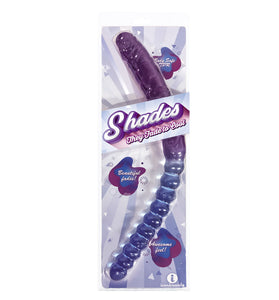 Shade - 17 Inch Double Dong - Violet and Blue IC1307