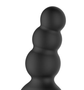 Gender Fluid Quiver Anal Ring Bead Vibe - Black GFL-4264
