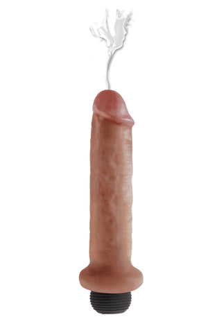 King Cock 7 Inch Squirting Cock - Tan PD5607-22