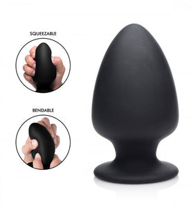 Squeezable Silicone Anal Plug - Medium SQ-AG329-MED