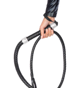 Rhinestone Handle Whip LA-2626