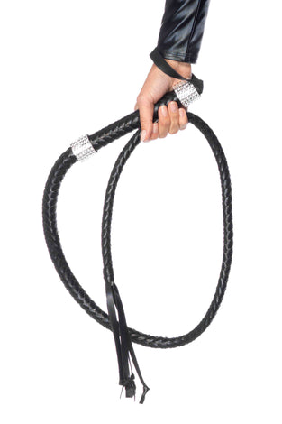 Rhinestone Handle Whip LA-2626