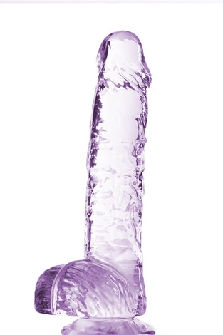 Naturally Yours - 6 Inch Crystalline Dildo -  Amethyst BL-51701