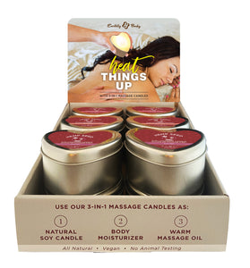 12 Pc. Valentine Candle Display   With Tester EB-HSCV022D