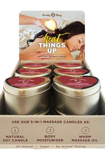 12 Pc. Valentine Candle Display   With Tester EB-HSCV022D