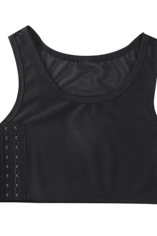 Gender Fluid Chest Compression Binder - 2xl -  Black GFL-4929