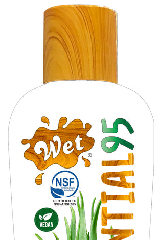 Wet Essential95 Certified 95% Organic Aloe Based  Lubricant - 4 Fl. Oz. WT42231