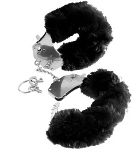 Fetish Fantasy Series Furry Cuffs - Black PD3804-23