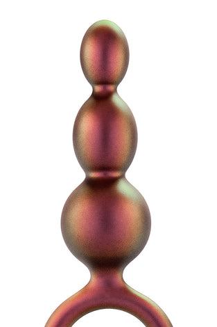 Anal Adventures Matrix - Beaded Loop Plug - Copper BL-10119