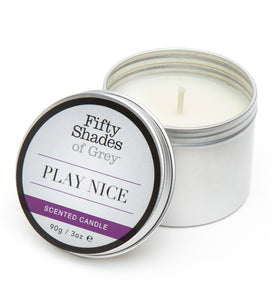 Fifty Shades of Grey Play Nice Vanilla Scented Candle LHR-80173