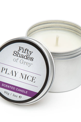 Fifty Shades of Grey Play Nice Vanilla Scented Candle LHR-80173