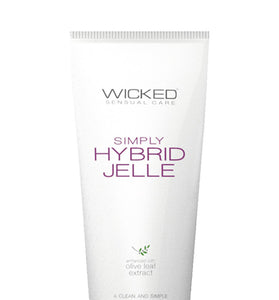 Simply Hybrid Jelle Fragrance Free Lubricant - 4  Fl. Oz. WS-91205