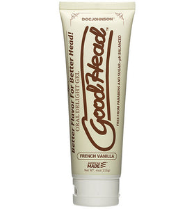 Goodhead - Oral Delight Gel - 4 Oz Tube - French  Vanilla DJ1360-08-BU