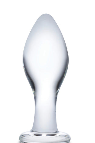 4 Inch Classic Handblown Glass Butt Plug GLAS-156