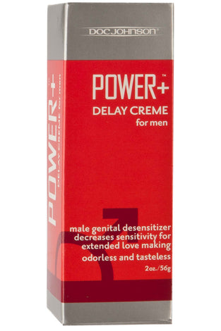 Power Plus Delay Creme for Men -  2 Oz. - Boxed DJ1311-01