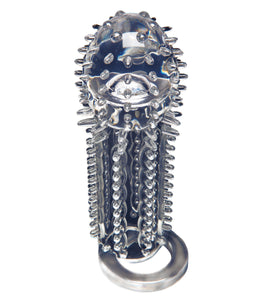 Optimale Stimulator Extension With Ball Strap - Clear DJ0690-41-BX