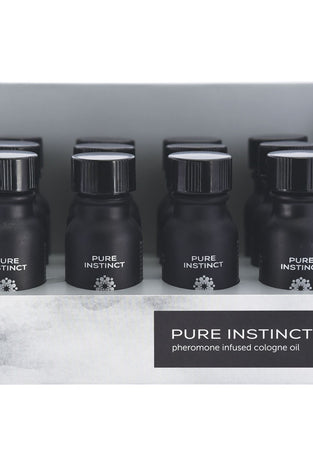 Pure Instinct Pheromone Cologne Oil for Him 12 Pc Display 15 ml JEL4201-99