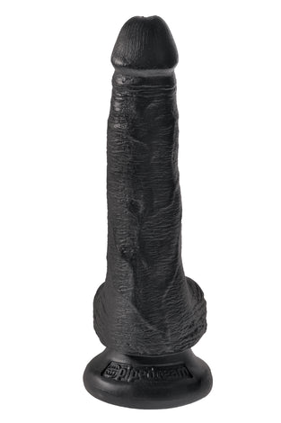 King Cock 6 Inch Cock With Balls - Black PD5531-23
