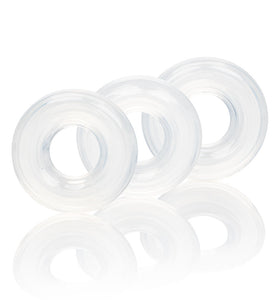Set of 3 Silicone Stacker Rings SE1434802