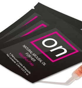 On Natural Arousal Oil Original - Single 0.01oz Ampoule Packet SEN-VL180