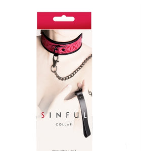 Sinful Collar - Pink NSN1222-14
