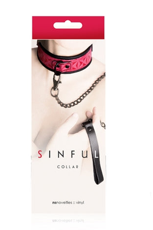 Sinful Collar - Pink NSN1222-14