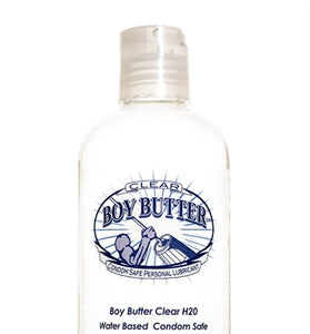 Boy Butter Clear H2O 8 Oz BBC08