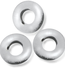 Fat Willy 3-Pack Jumbo C-Rings - Clear OX-3065-CLR