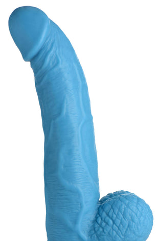 Pop Pecker 7.5 Inch Dildo With Balls - Blue POPP-AG767-BLU