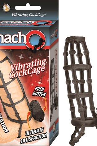 The Macho Vibrating Cockcage - Black NW2595-2