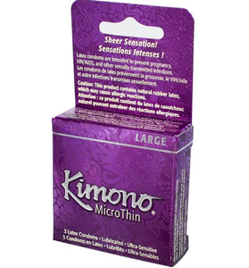 Kimono Microthin Large - 3 Pack KM08003