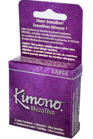 Kimono Microthin Large - 3 Pack KM08003