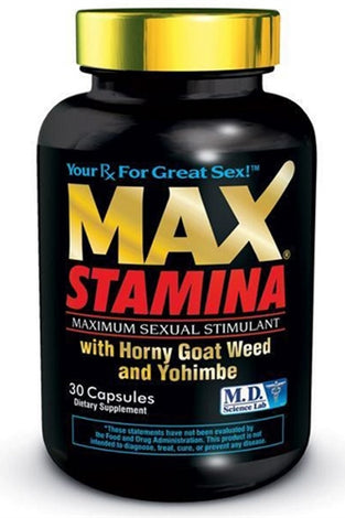 Max Stamina - 30 Count Bottle MD-MST