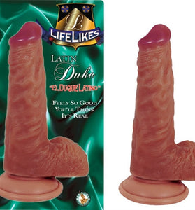 Lifelike Latin Duke 7 Inch NW2011-3