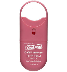 Goodhead - Deep Throat Spray to-Go - Wild  Watermelon - .33 Oz. DJ1360-40-CD