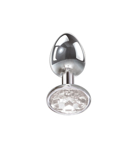 Clear Anal Gem Plug - Medium AE-WF-4548-2