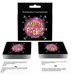 What the F*Ck? - Bar Cards KG-BG007
