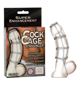 Cock Cage Enhancer - Clear SE1609003