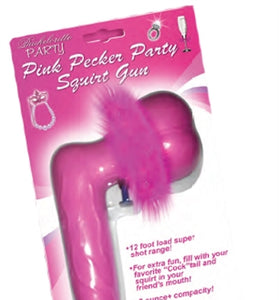 Pink Pecker Party Squirt Gun HTP2955