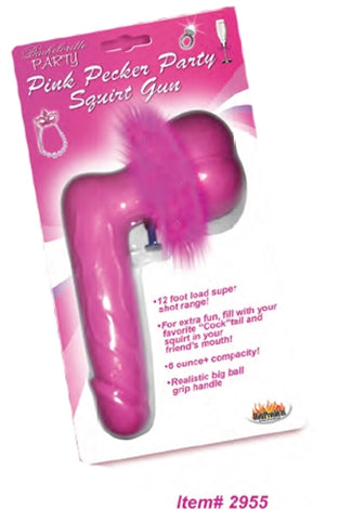 Pink Pecker Party Squirt Gun HTP2955