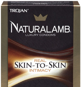 Trojan Naturalamb Luxury Condoms - 3 Pack TJ98050