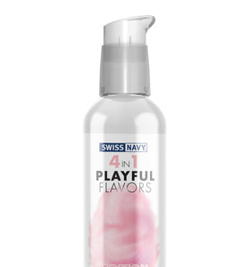 Swiss Navy 4-in-1 Playful Flavors - Cotton Candy 4 Oz MD-SN4N1FCC4