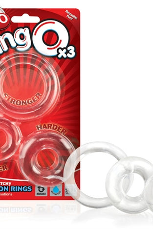 Ringo X3 - Clear - Each RNGO-3P-C-110