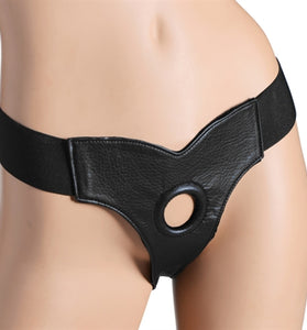 Bella Adjustable Velvet Lined Strap-on Harness SU-AD928
