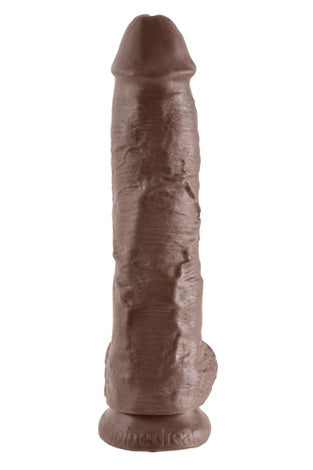 King Cock 10-Inch Cock With Balls - Brown PD5509-29