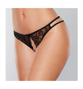 Adore Lovesick Panty - One Size - Black ALR-A1101-OS